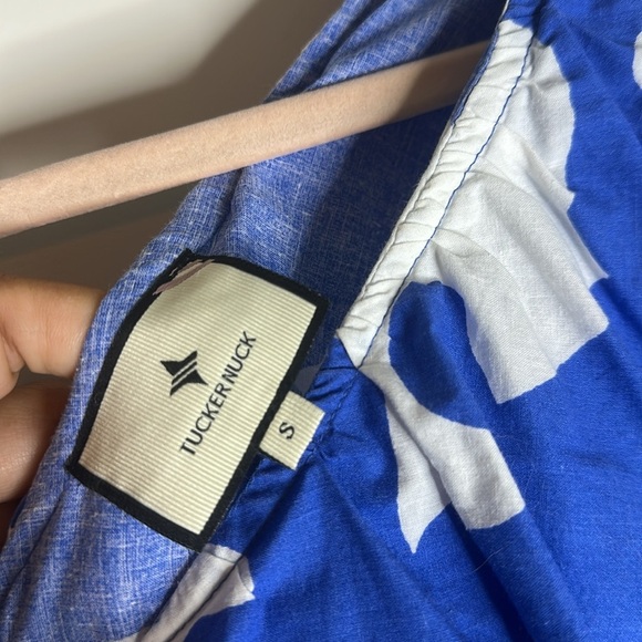 Tuckernuck Blue Floral maxi dress size S EUC - Picture 4 of 5